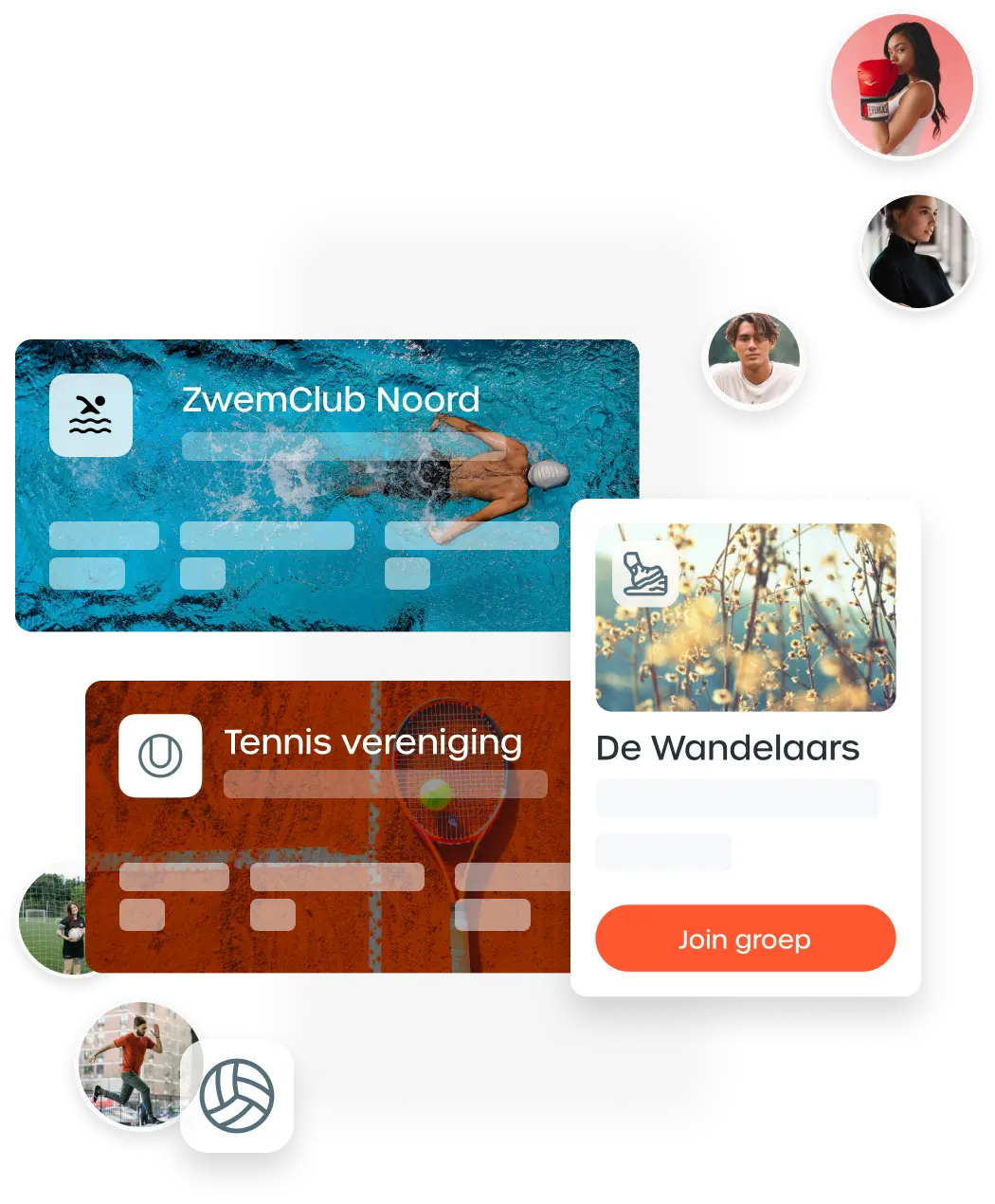 Sportaanbod in MoveNL app